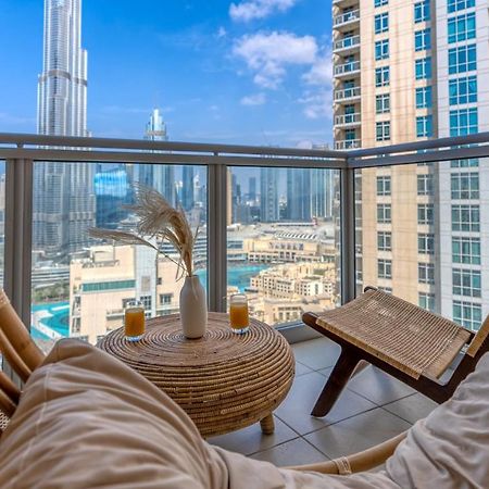 Bellavista - 2Br At The Residences Downtown Boulevard Full Burj Khalifa And Fountain View Dubai Eksteriør billede
