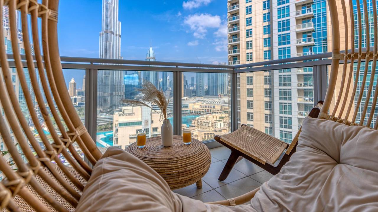 Bellavista - 2Br At The Residences Downtown Boulevard Full Burj Khalifa And Fountain View Dubai Eksteriør billede