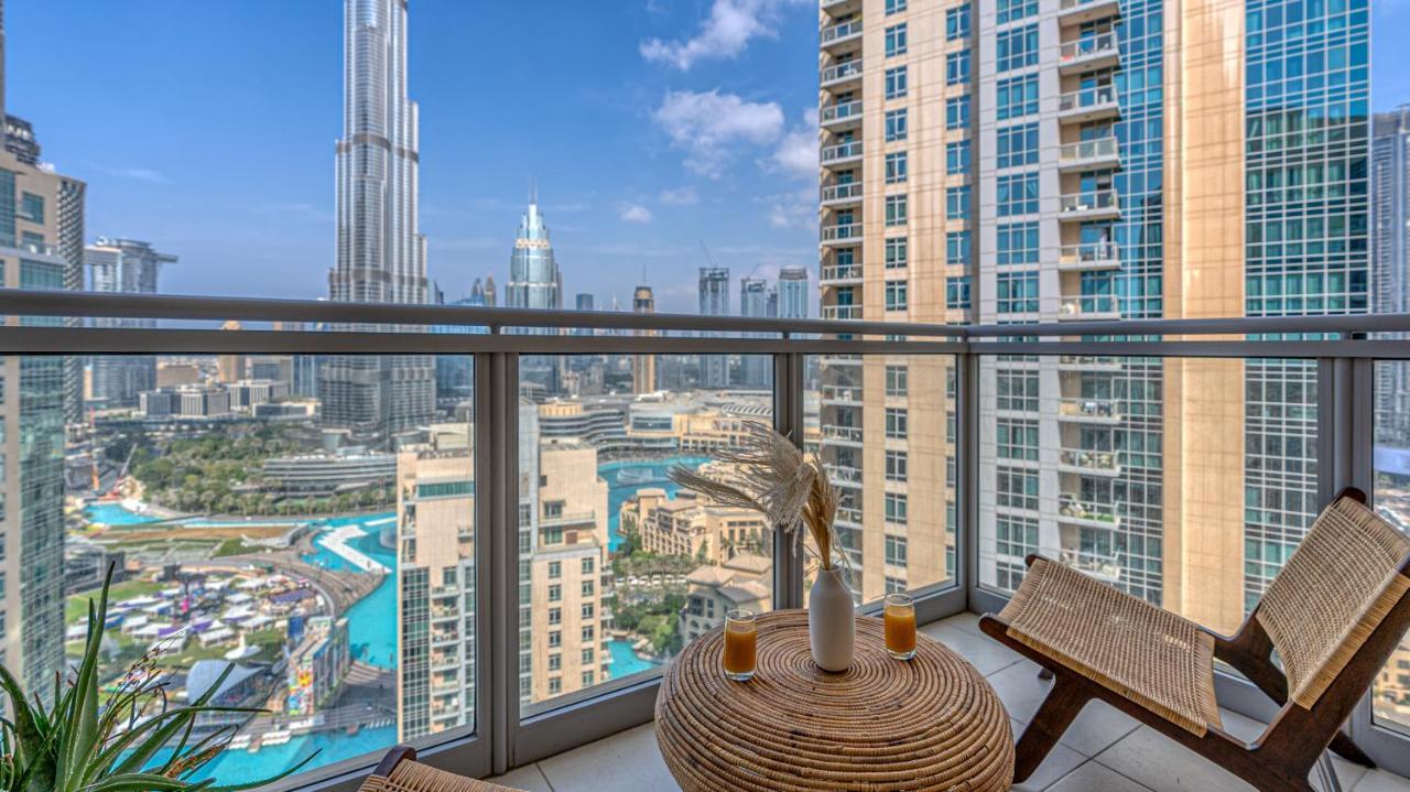 Bellavista - 2Br At The Residences Downtown Boulevard Full Burj Khalifa And Fountain View Dubai Eksteriør billede