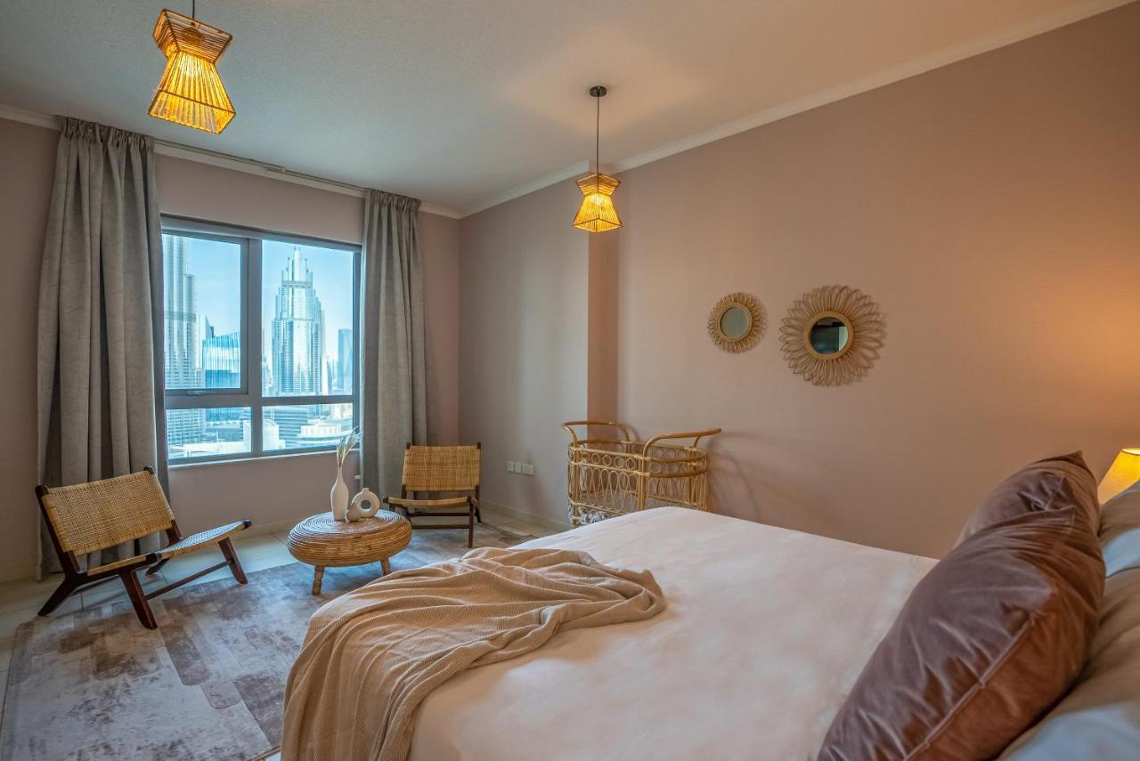 Bellavista - 2Br At The Residences Downtown Boulevard Full Burj Khalifa And Fountain View Dubai Eksteriør billede