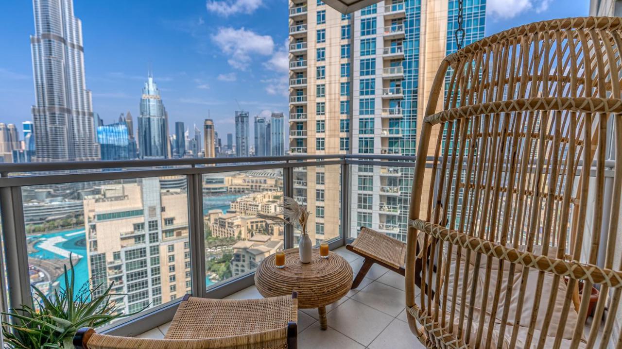 Bellavista - 2Br At The Residences Downtown Boulevard Full Burj Khalifa And Fountain View Dubai Eksteriør billede